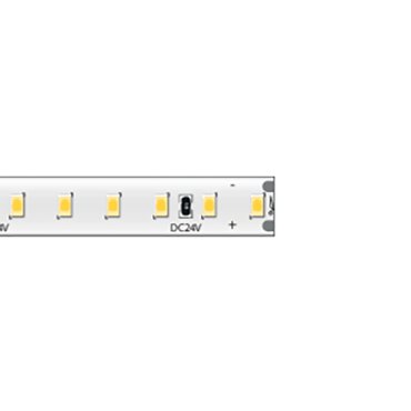 KLUS LED strip - 1 cm breed, 500 cm lengte - 24Vdc - dimbaar - 24W per meter - 160 LEDs per meter - IP20