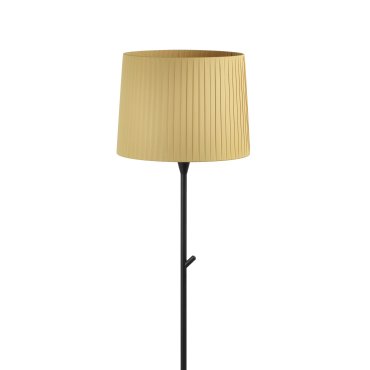 Faro Samba - staanlamp - 154 cm - geel en zwart