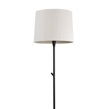 Faro Samba - staanlamp - 154 cm - beige en zwart