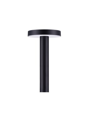 Nova Luce Mood - tuinpaal - Ø 11 x 20 cm - 5W LED incl. - IP65 - donker antraciet