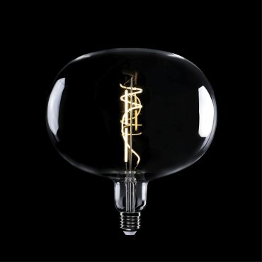 Daylight Italia LED lamp Ellipse - Ø 22 x 23,5 cm - E27 - 10W dimbaar - 2700K - transparant