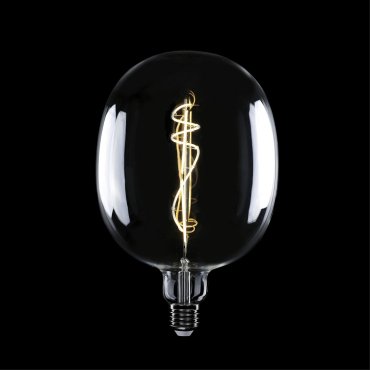 Daylight Italia LED lamp Ellipse - Ø 17 x 26,4 cm - E27 - 10W dimbaar - 2700K - transparant