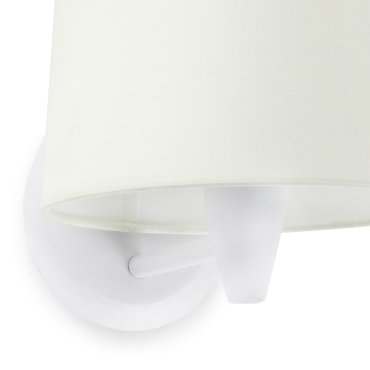 Faro Conga - wandverlichting - 21,5 x 19 x 17,3 cm - mat wit
