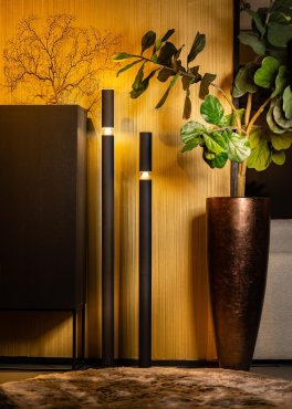 ETH Pencil - vloerlamp - Ø 8 x 180 cm - zwart