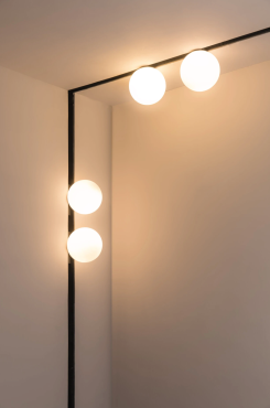 Faro Neso Unik - armatuur voor magnetische rail - 16,5 x 15 x 21,5 cm - 5W LED warm wit (2700K) incl. - opaal