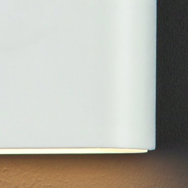Maxlight Zone - wandverlichting - 11 x 3 x 9 cm - 2 x 3W LED incl. - wit