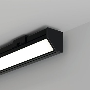 Klus 45-plus - hoek ledprofiel - 1,9 x 1,9 cm - zwart