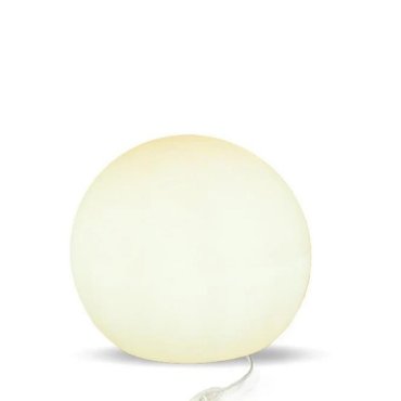 New Garden Buly 50 - vloerlamp met kabel - Ø 50 x 44 cm - 7W LED incl. - doorschijnend limoen