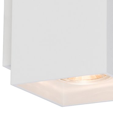 Zuma Line Sandy WL Square Next - wandverlichting - 10 x 8,2 x 14,2 cm - wit