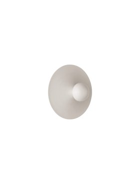 Nova Luce Edem - wandlamp - Ø 25 x 11 cm - 9W LED incl. - beige
