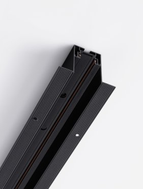 Nova Luce Buxton L - magnetisch verzonken profiel  - 100 x 8,1 x 6,1 cm - zwart