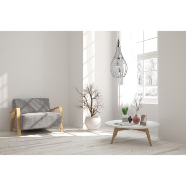 Searchlight Rocket - hanglamp - Ø 19 x 110 cm - chroom