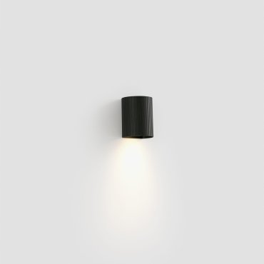 Faro Sole I - wandlamp - 8 x 10 x 6,5 cm - zwart