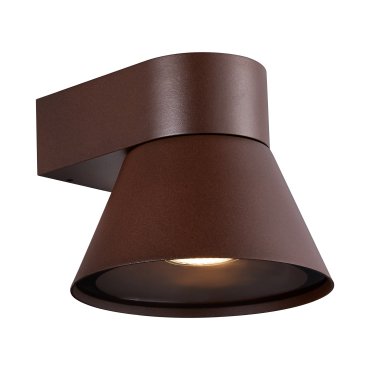 Nordlux Kyklop Cone - buiten wandverlichting - Ø 15,6 x 13,9 cm - IP54 - roestig