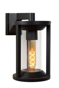 Lucide Cadix - Buiten wandlamp - 16 x 21,5 x27,6 cm - IP65 - zwart