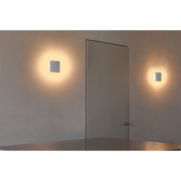 Faro Elsa - wandverlichting - 15 x 5 x 15 cm - 8W LED incl. - mat wit