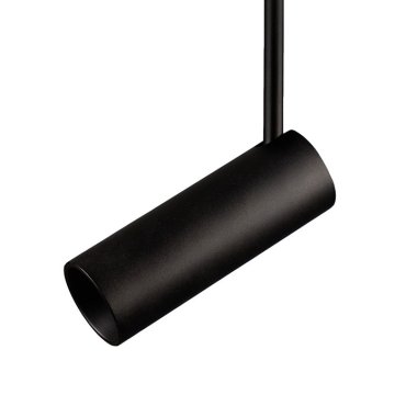 Nova Luce Brando - hanglamp - Ø 6 x 85 cm - zwart
