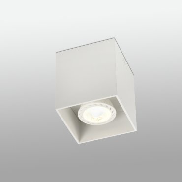 Faro Tecto - plafondverlichting - 8,2 x 8,2 x 9,5 cm - mat wit