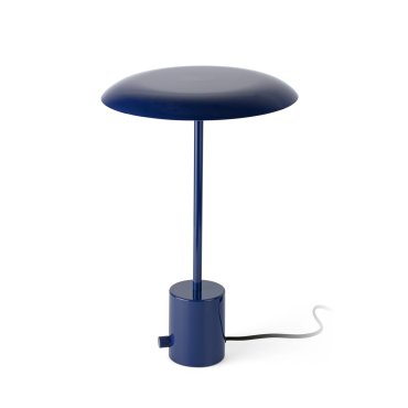 Faro Hoshi - tafellamp - Ø 26 x 40 cm - 12W dimbare LED incl. - glansblauw
