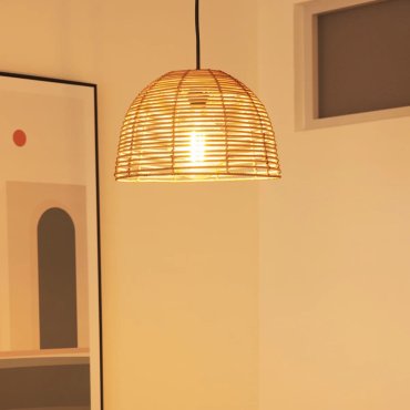 New Garden Bossa 20 - hanglamp - Ø 35 x 22 cm - rotan