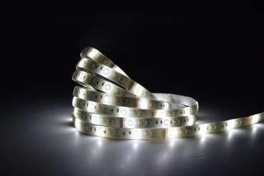 Lutec Linea - LED-strip - slimme verlichting - Lutec Connect - 300 cm - 12W LED incl. - dimfunctie en instelbare lichtkleur via app - wit