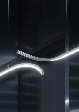 KLUS Giza-LL - LED profiel - 2,6 x 1,45 cm - geanodiseerd zilver