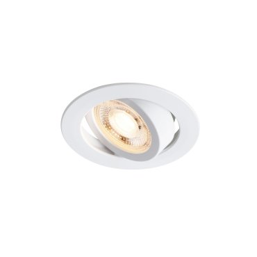 Nordlux Monolo - inbouwspot - Ø 82 mm, Ø 68 mm inbouwmaat - 3 stappen dimbare - 4,8W LED incl. - wit