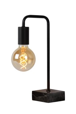 Lucide Lorin - tafellamp - 35cm - zwart