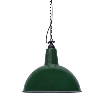 Faro Lou - hanglamp - Ø 52 x 51 cm - glanzend groen