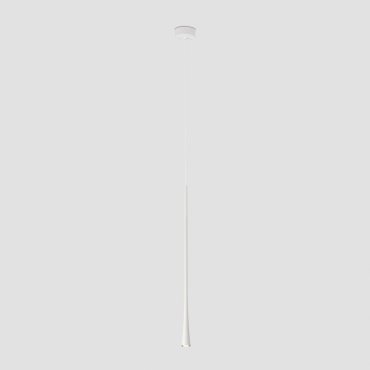 Faro Diana 600 - hanglamp - Ø 3,2 x 60 cm - 6W LED incl. - mat wit