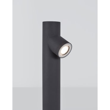 Nova Luce Ramo - tuinpaal - 14,6 x 8 x 60 cm - IP65 - donkergrijs