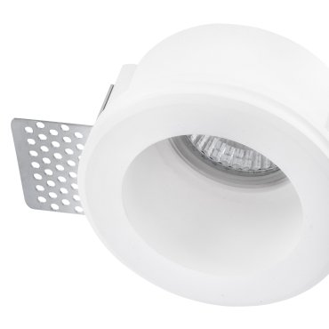 Nova Luce Tobia - inbouwspot - Ø 88 mm, Ø 92 mm inbouwmaat - wit gips
