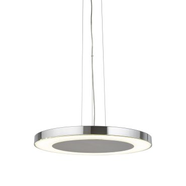 Searchlight Lexi - hanglamp - Ø 50 x 122 cm - 36W dimbare LED incl. - chroom