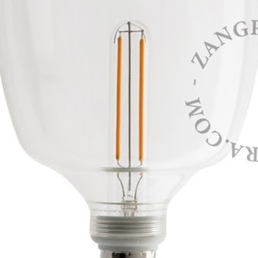 LED filament lamp dimbaar - Ø 12 x 20 cm - E27 - 4W - 2700K