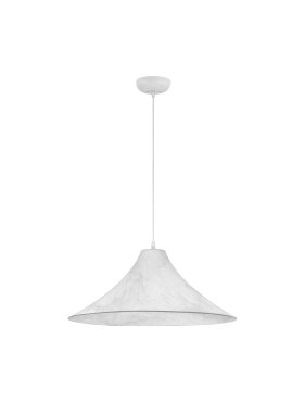 Nova Luce Oket - hanglamp - Ø 65 x 200 cm - zandwit