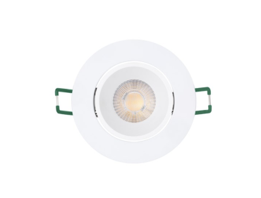 Sylvania Start Spot - inbouwspot - Ø 86 mm, 72 mm inbouwmaat - 9W dimbare LED incl. - IP44 - 4000K - wit