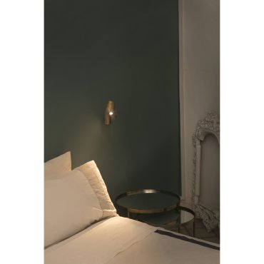 Faro Le Petit - wandverlichting - 11 x 9 x 14 cm - 4W LED incl. - brons