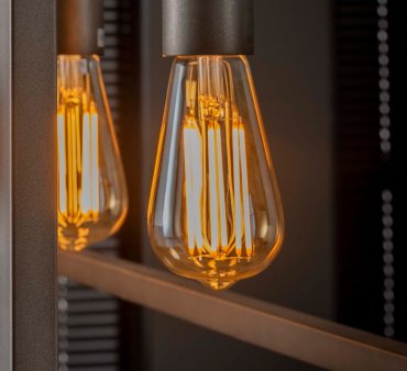 Vico druppel filament LED lamp dimbaar - E27 - 6W - 2100K