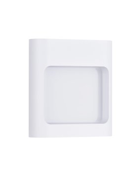 Nova Luce Tall - buiten wandverlichting - 12,5 x 13,5 x 4 cm - 6W LED incl. - IP54 - zandwit