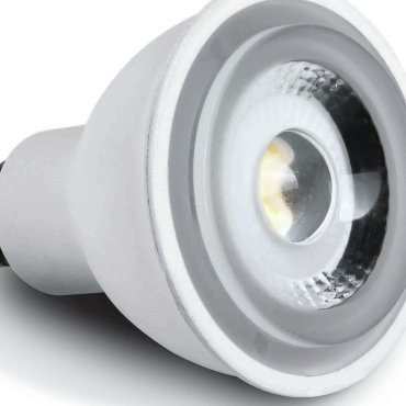 ONE Light MR16 GU10 COB LED Dimmable - Ø 5 x 5,5 cm - GU10 - 6W dimbaar - 4000K - wit