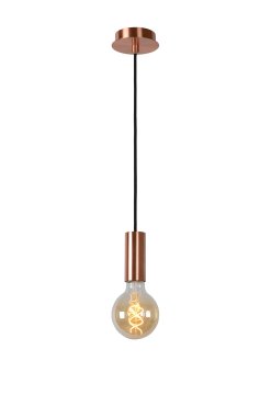 SHOWROOMMODEL - Lucide Droopy - hanglamp - Ø 4,5 x 151 cm - 4W dimbare LED incl. - koper