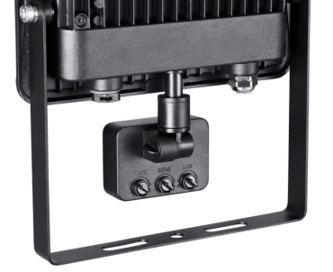 Sylvania Start Flood Flat - verstraler met infraroodsensor - 19 x 23,5 x 5,8 cm - 46W - IP54 - zwart