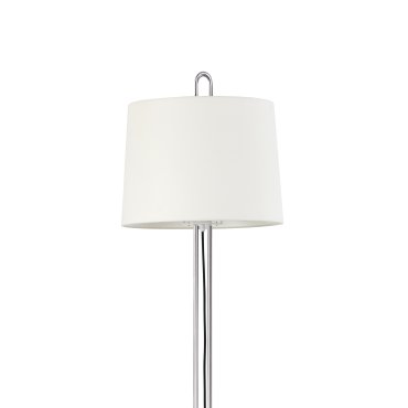 Faro Montreal - staanlamp - 160 cm - chroom en wit