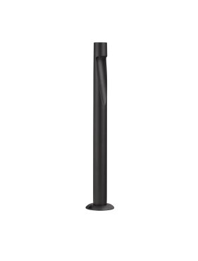 Nova Luce Nooi - tuinpaal - Ø 10,5 x 60 cm - 6W LED incl. - IP65 - donker antraciet