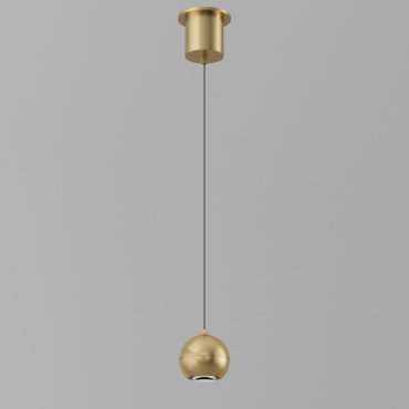 Artdelight Miami - hanglamp - Ø 10 x 218 cm - 10,8W dimbare LED incl. - warm goud