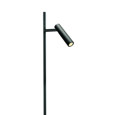 ONE Light - vloerlamp - 140 cm - 3W + 8W LED incl. - zwart
