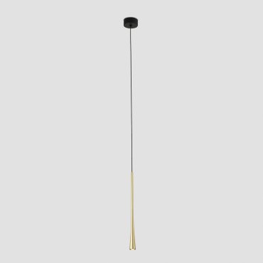 Faro Diana 400 - hanglamp - Ø 3,2 x 40 cm - 6W LED incl. - goud