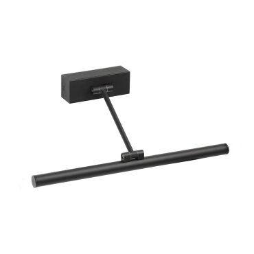 Faro Magritte - wandverlichting - 30 x 22 x 4 cm - 6W LED incl. - mat zwart