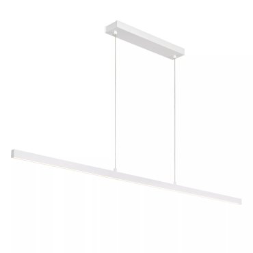 Lucide Sigma - hanglamp - 147,7 x 8,2 x 150 cm - 36W dimbare LED incl. - wit