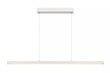 Lucide Sigma - hanglamp - 118,5 x 8,2 x 150 cm - 30W dimbare LED incl. - wit